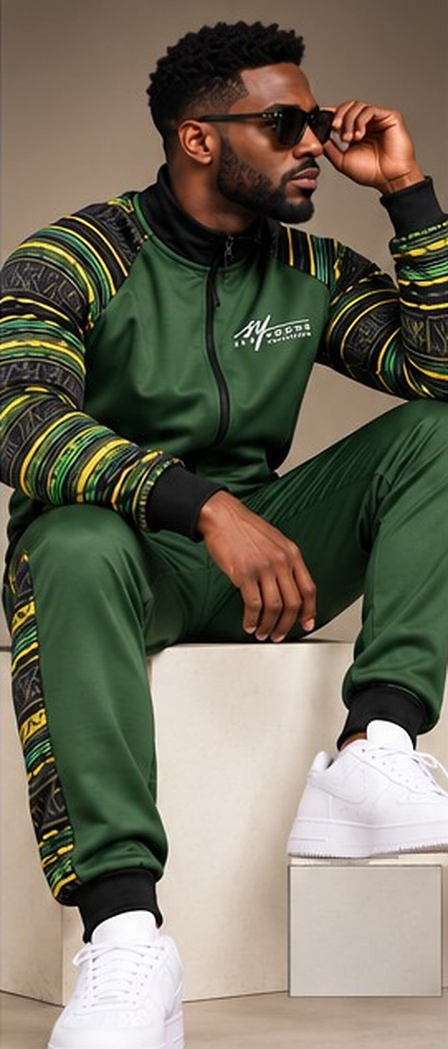 Forest Stripe Tracksuit