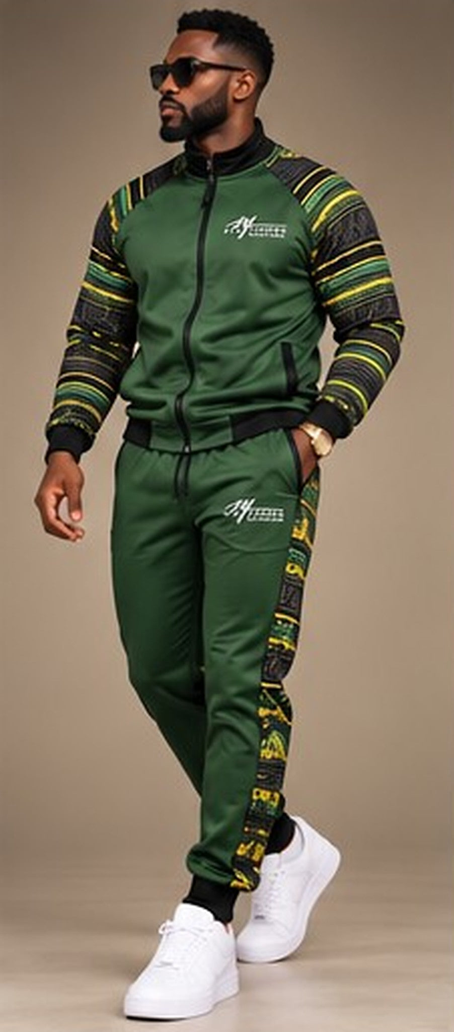 Forest Stripe Tracksuit
