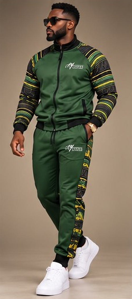Forest Stripe Tracksuit