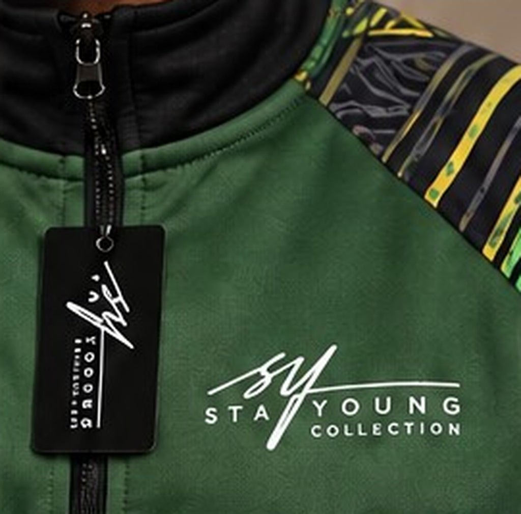 Forest Stripe Tracksuit