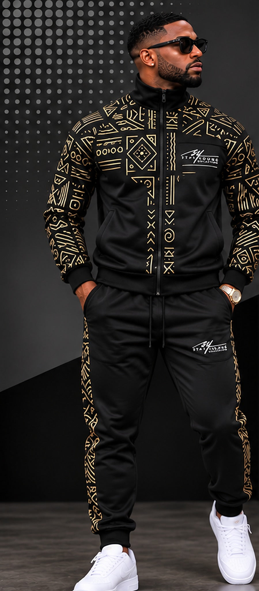 Midnight Gold Tracksuit