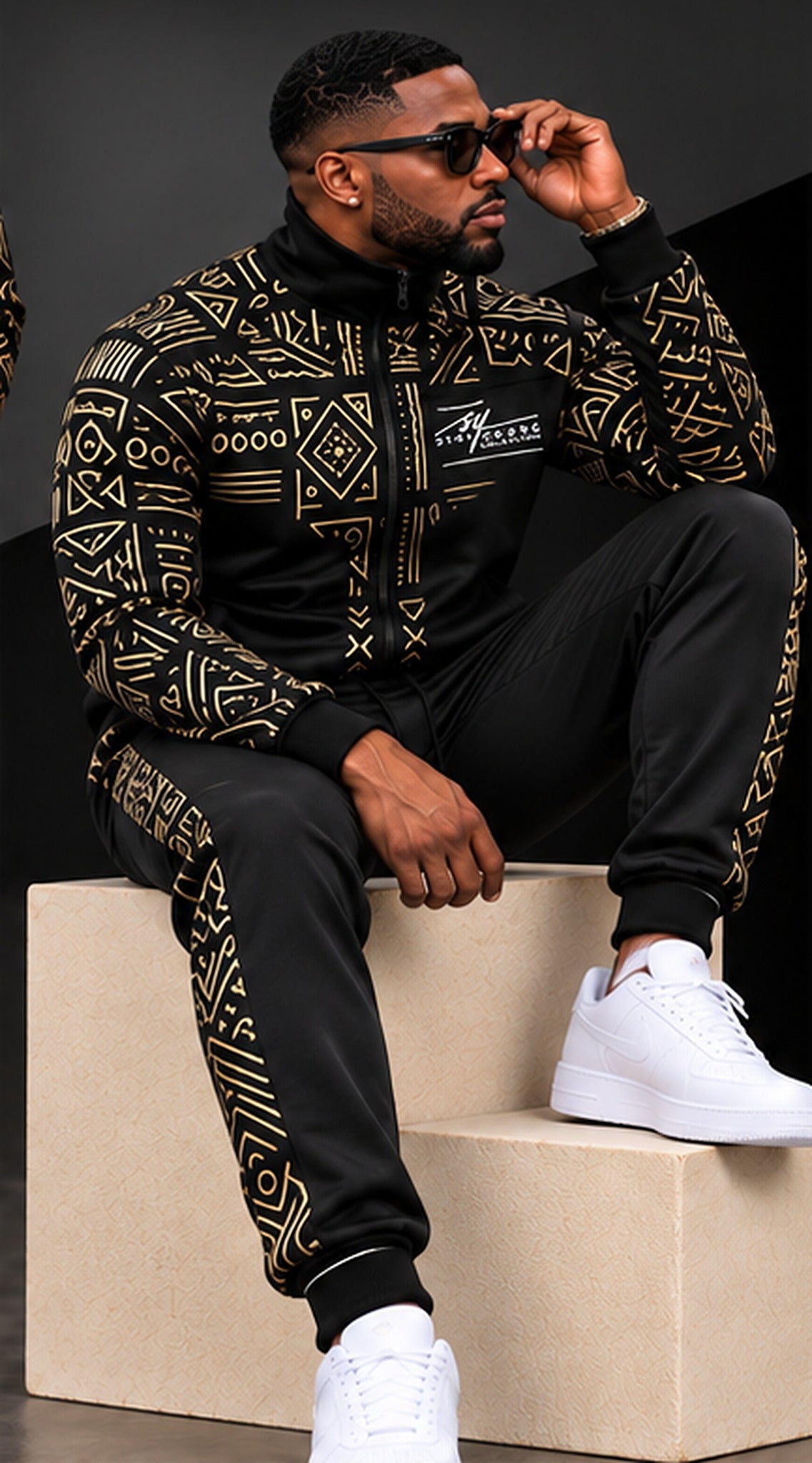 Midnight Gold Tracksuit