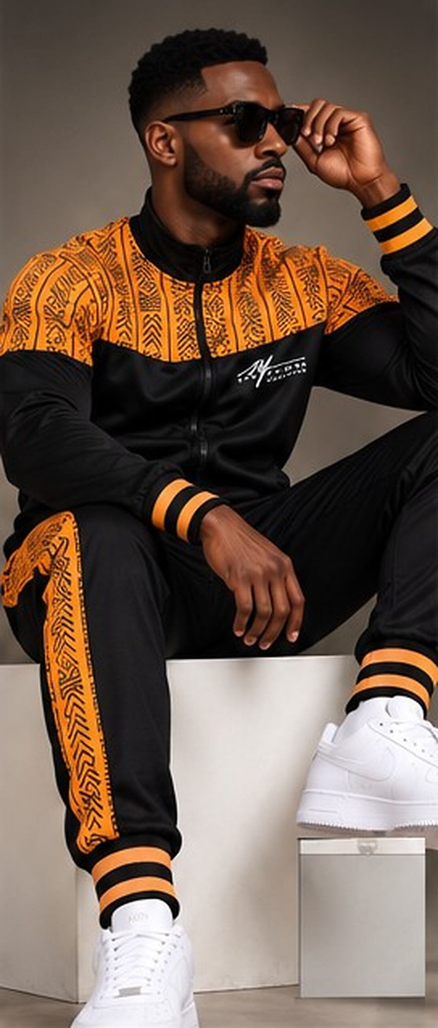 Saffron Noir Tracksuit